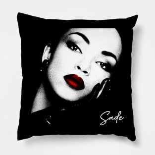 Retro Portrait Sade Pillow