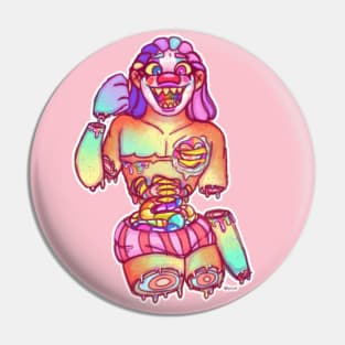 Candy Clown Pin