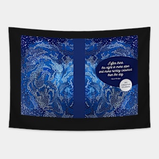 Midnight Storm Tapestry