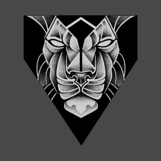 lion black T-Shirt