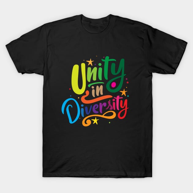 Unity in Diversity - Unity In Diversity - T-Shirt | TeePublic