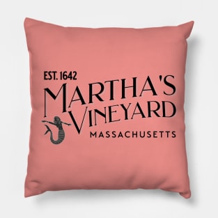 Martha's Vineyard, Massachusetts EST 1642 Pillow