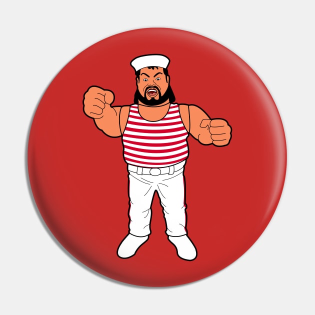 Tugboat Hasbro Figure Pin by Hoe Lee Shirt!