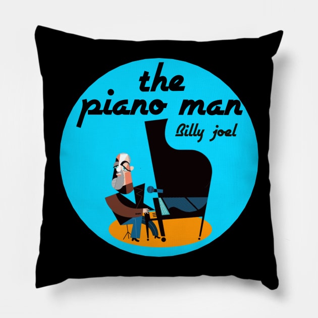 Billy joel Pillow by patracild