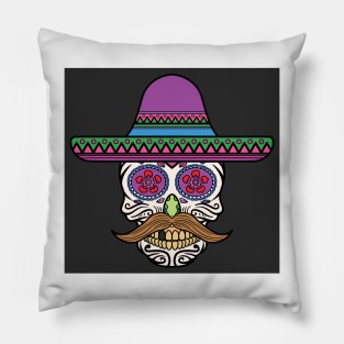 Sugar Skull 42 (Style:7) Pillow