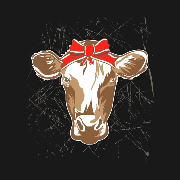 Cow Bandana by Tee__Dot