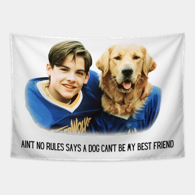 Air Bud Is My Bud Tapestry by flopculture