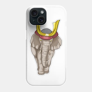 Elephant Samurai Martial arts Phone Case