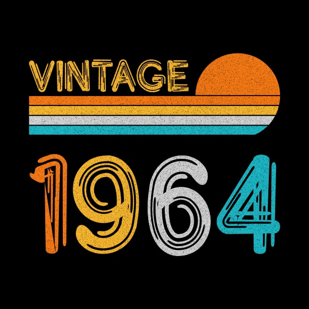 Vintage 1964 Happy 59th Birthday Retro by myreed