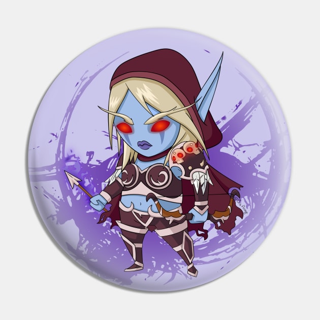 Sylvanas Pin by CrisArroyo