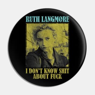 Ruth Langmore - Golden Vintage Pin