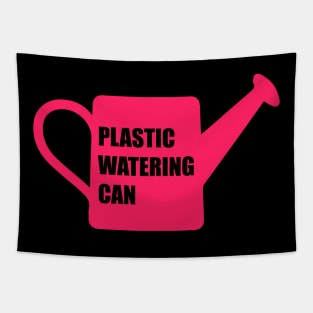 Pink - plastic watering can Tapestry