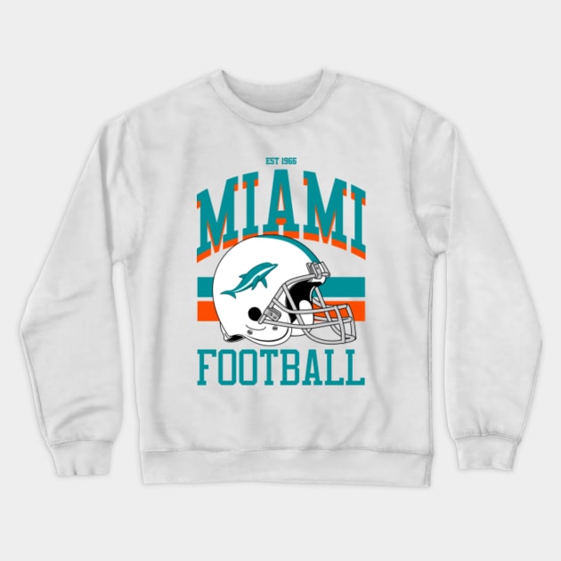 Miami Football - Miami Dolphins - Crewneck Sweatshirt