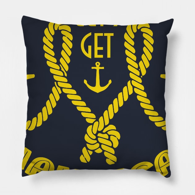 Lets get Nautical Pillow by wickeddecent