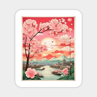 Japan Valentine's Day Vintage Retro 2 Magnet