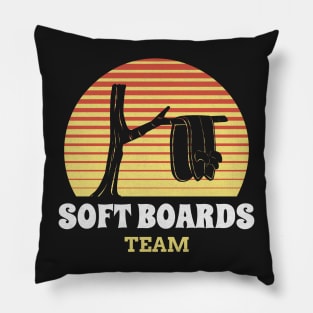 Soft boards team Pillow