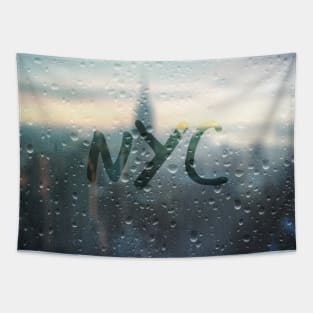 Rainy Day in NYC Photo Tapestry