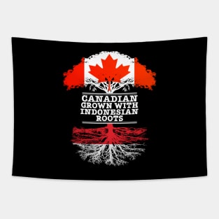 Canadian Grown With Indonesian Roots - Gift for Indonesian With Roots From Indonesia Tapestry