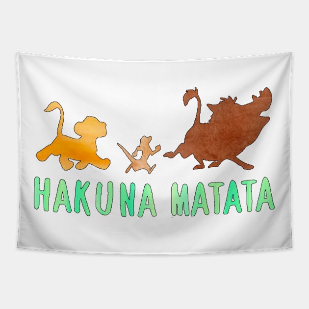 Hakuna Matata Tapestry by The Magic Box Co.