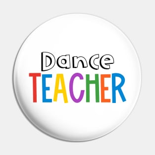 Rainbow Dance Teacher Pin