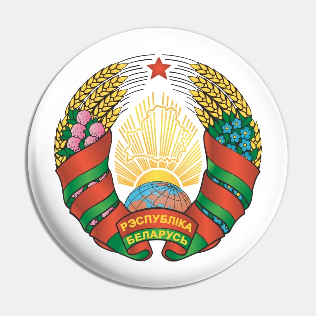 National emblem of Belarus Pin by Wickedcartoons