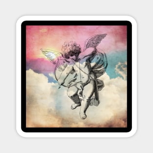 Cherub Love Clouds Magnet