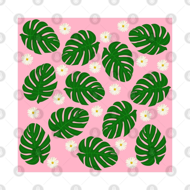 leaf daisy pattern by HR-the-Chemist