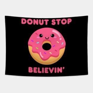 Donut Stop Believin’ Tapestry