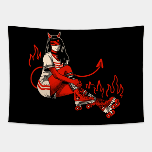 Hell On Wheels Tapestry