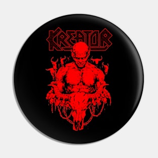 Kreator Red Pin