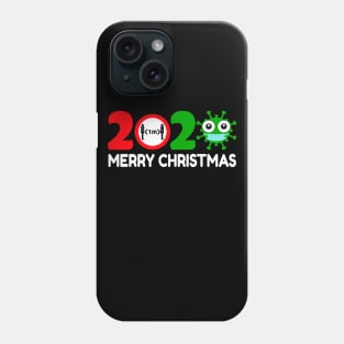 Quarantine Merry Christmas 2020 Design Pajamas Family Gifts Phone Case