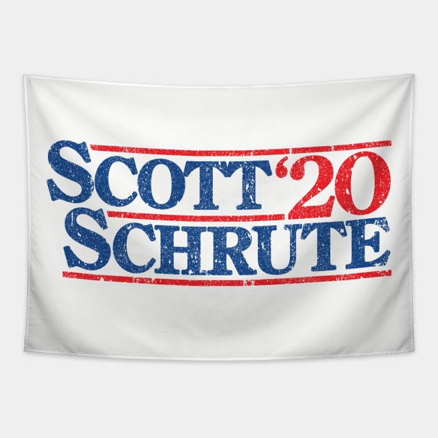 Michael Scott - Dwight Schrute 2020 Tapestry by huckblade