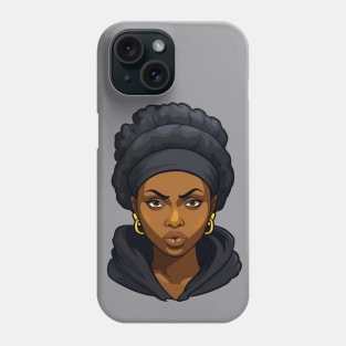 Angry Black Woman Phone Case