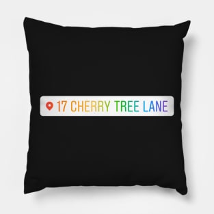 Mary Poppins Instagram Location 17 Cherry Tree Lane Pillow