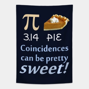 PI/PIE Coincidence (dark background) Tapestry