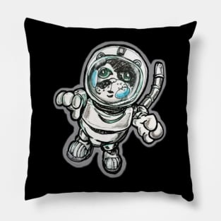 Nerf the Cat Astronaut Pillow