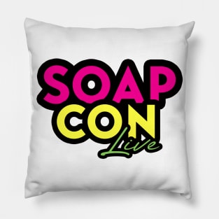 Soap Con Live Official Logo Pillow