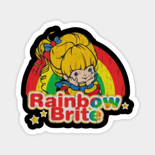 Rainbow Brite Happy Christmas Magnet