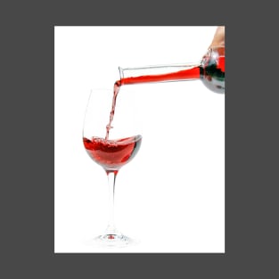 Pouring red wine T-Shirt