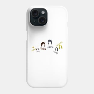 alice in borderland 2 tv series  Arisu Usagi Karube Chishiya Kuina Chota graphic design Phone Case