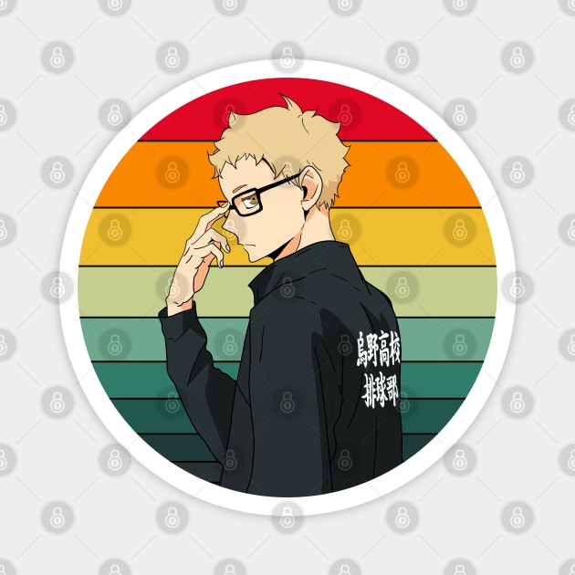 Haikyuu - Kei Tsukishima Magnet by InalZ