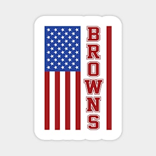 Browns Football Magnet