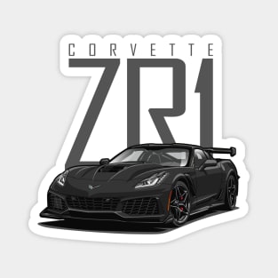 Chevy Corvette C7 ZR1 (Jet Black) Magnet