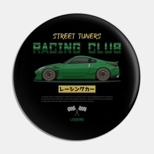 Midnight Racer Green 350 Z JDM Pin