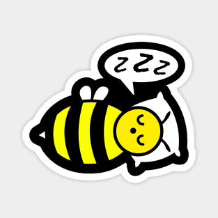 Sleepy Slumber Bee Magnet