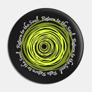 Return to the Soul,fluorescent color,arrow Pin