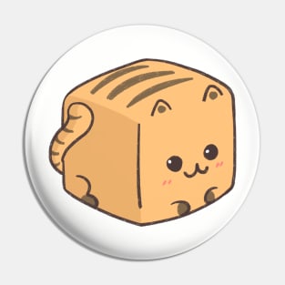 Cube cat Pin