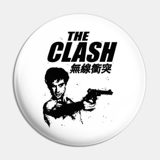 The Clash London Pin