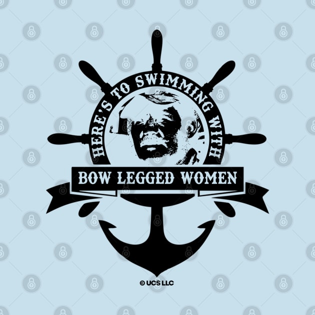 Jaws movie Quint quote bow legged women. Birthday party gifts. Officially licensed merch. Perfect present for mom mother dad father friend him or her by SerenityByAlex