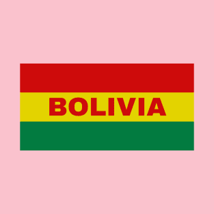 Bolivian Flag Colors T-Shirt